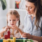 Professional ABA therapist working with child in Independence - ABA therapy